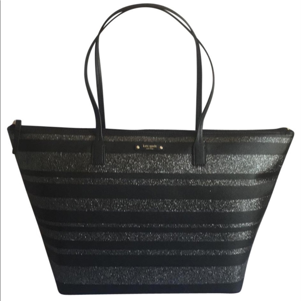 Kate Spade: haven lane large hani, Black/glitter